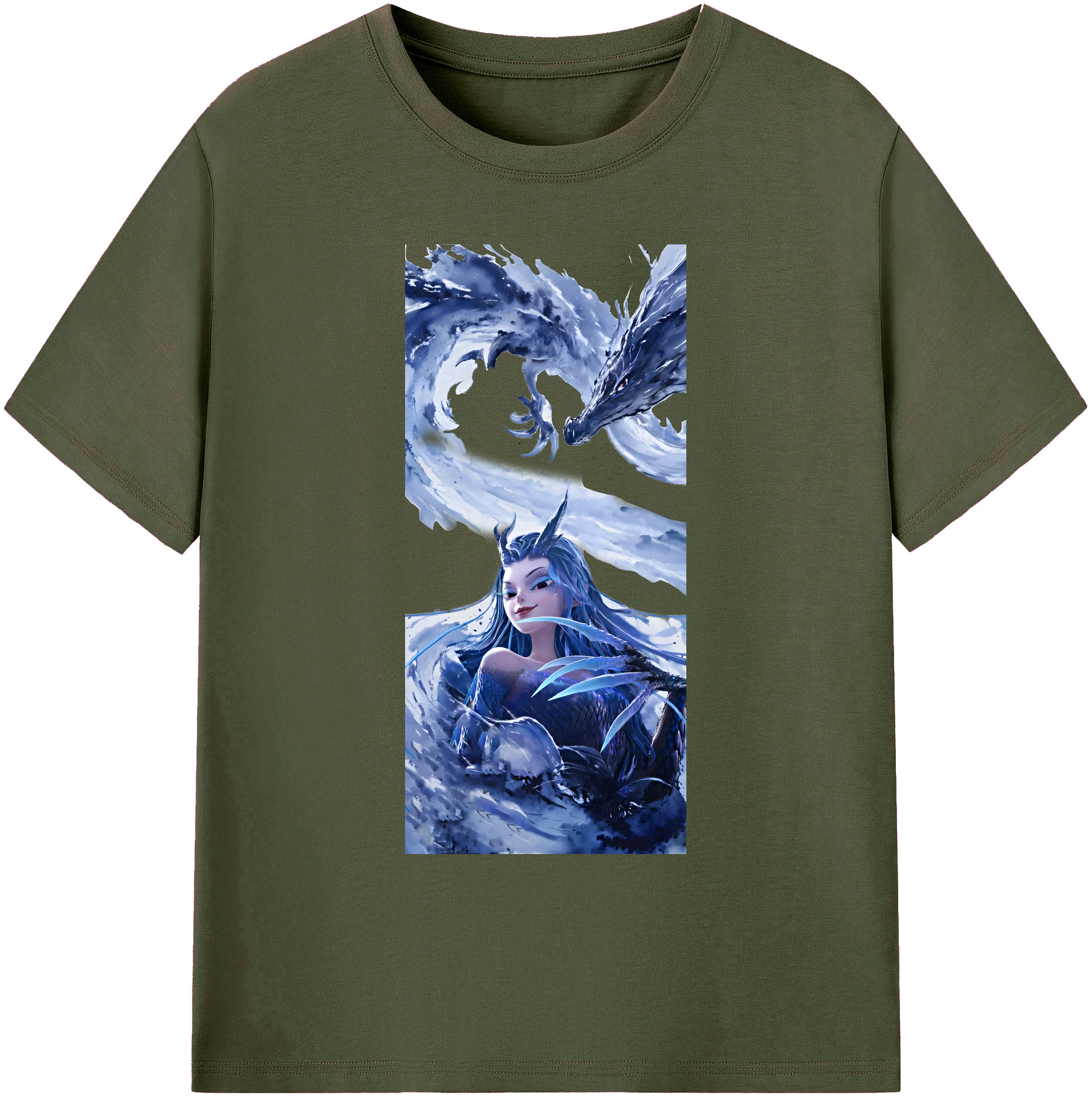 （画像用） Ne Zha 2 ナタ 魔童の大暴れ 綿100％ メンズ半袖Tシャツ｜肌触りやわらか＆通気性